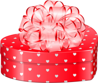 a valentine gift box